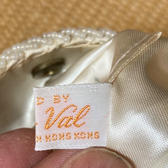 ✅ Beige Beaded Evening Bag | Handbag | Clutch · For Night Out or Fancy Party - Picture 5 of 5